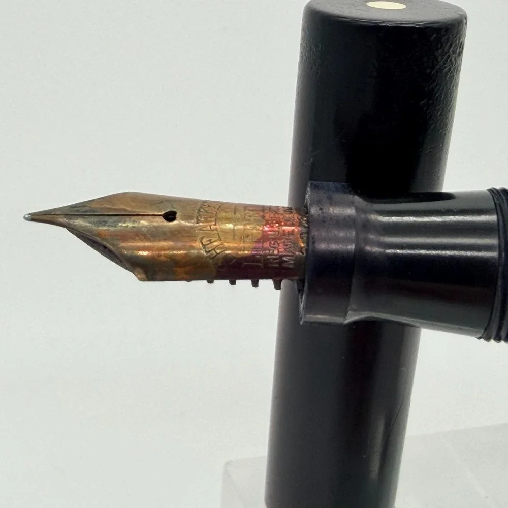 Sheaffer Lifetime Balance Fountain Pen Black Gold 14K Nib Serialized 304672